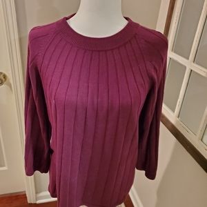 Loft Sweater bell sleeve medium (m)